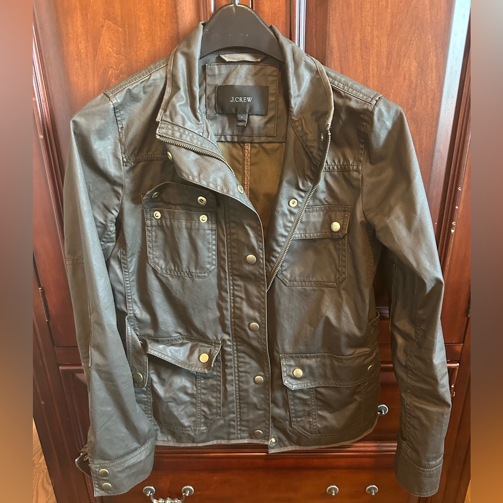 J. Crew Women's Olive Utility Jacket